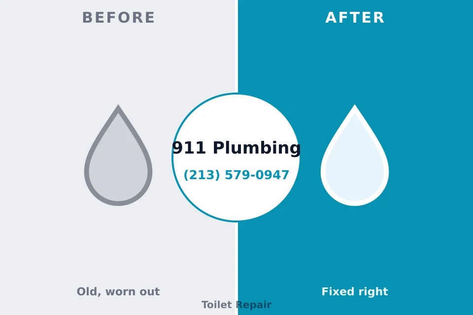 Before and after: plumbing repair Fisher Island, FL